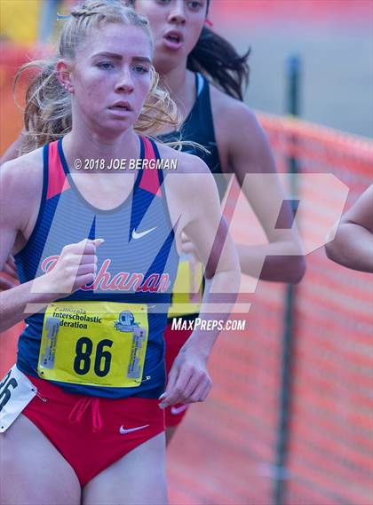 Thumbnail 3 in CIF State Cross Country Championships (Girls D1 Race) photogallery.