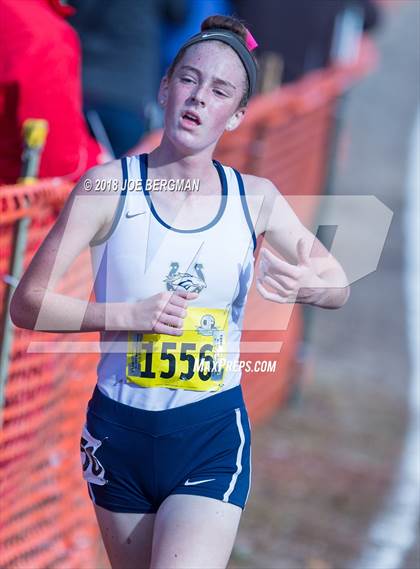 Thumbnail 2 in CIF State Cross Country Championships (Girls D1 Race) photogallery.