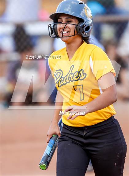 Thumbnail 1 in Marcos de Niza vs Tuba City (Chandler Prep Softball Classic)  photogallery.