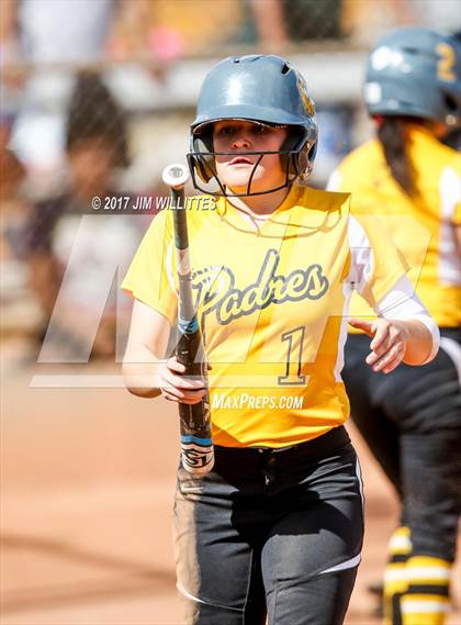 Thumbnail 1 in Marcos de Niza vs Tuba City (Chandler Prep Softball Classic)  photogallery.