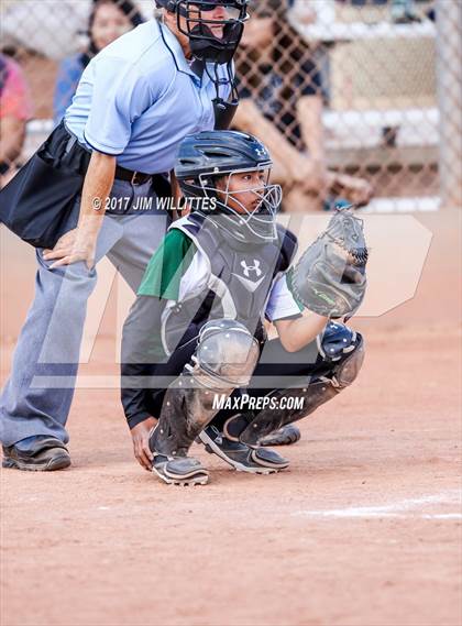 Thumbnail 1 in Marcos de Niza vs Tuba City (Chandler Prep Softball Classic)  photogallery.