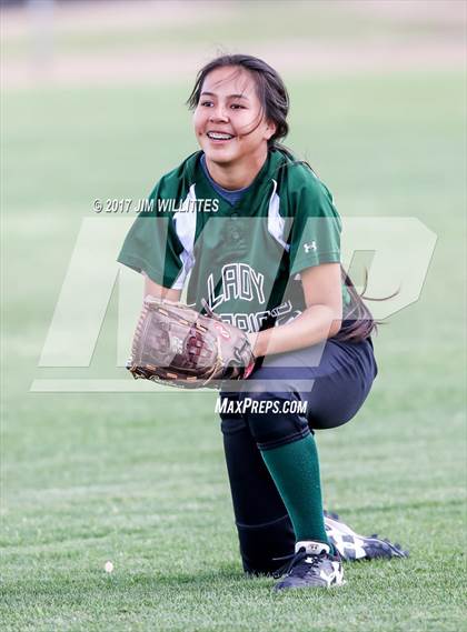 Thumbnail 3 in Marcos de Niza vs Tuba City (Chandler Prep Softball Classic)  photogallery.