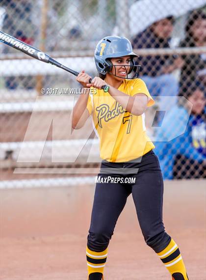 Thumbnail 1 in Marcos de Niza vs Tuba City (Chandler Prep Softball Classic)  photogallery.