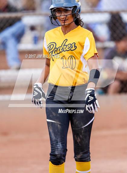 Thumbnail 2 in Marcos de Niza vs Tuba City (Chandler Prep Softball Classic)  photogallery.