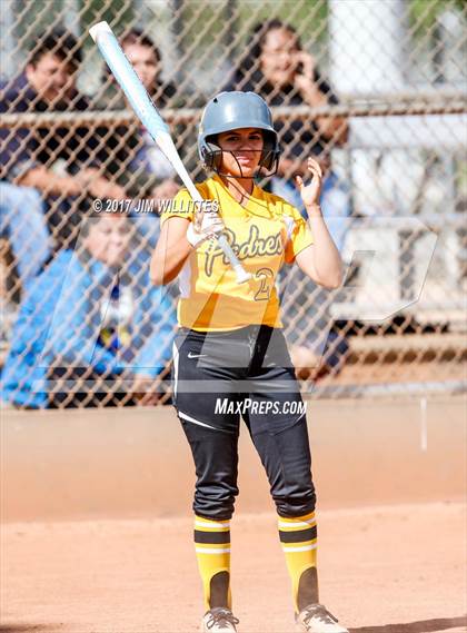 Thumbnail 2 in Marcos de Niza vs Tuba City (Chandler Prep Softball Classic)  photogallery.