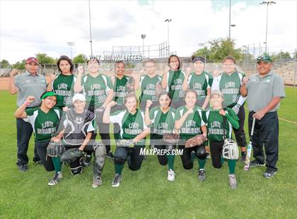Thumbnail 1 in Marcos de Niza vs Tuba City (Chandler Prep Softball Classic)  photogallery.