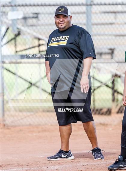 Thumbnail 1 in Marcos de Niza vs Tuba City (Chandler Prep Softball Classic)  photogallery.