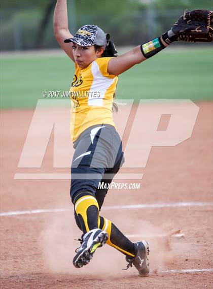 Thumbnail 3 in Marcos de Niza vs Tuba City (Chandler Prep Softball Classic)  photogallery.