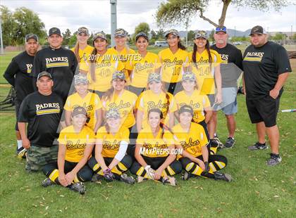 Thumbnail 1 in Marcos de Niza vs Tuba City (Chandler Prep Softball Classic)  photogallery.