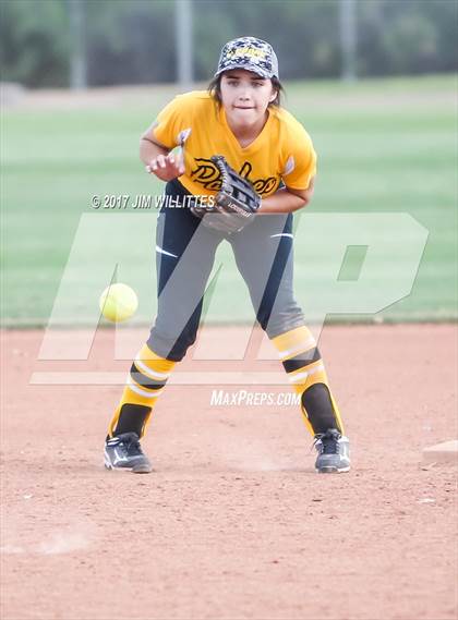 Thumbnail 3 in Marcos de Niza vs Tuba City (Chandler Prep Softball Classic)  photogallery.