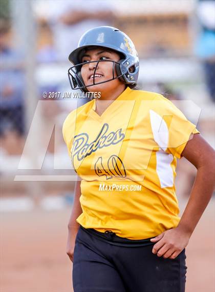 Thumbnail 3 in Marcos de Niza vs Tuba City (Chandler Prep Softball Classic)  photogallery.