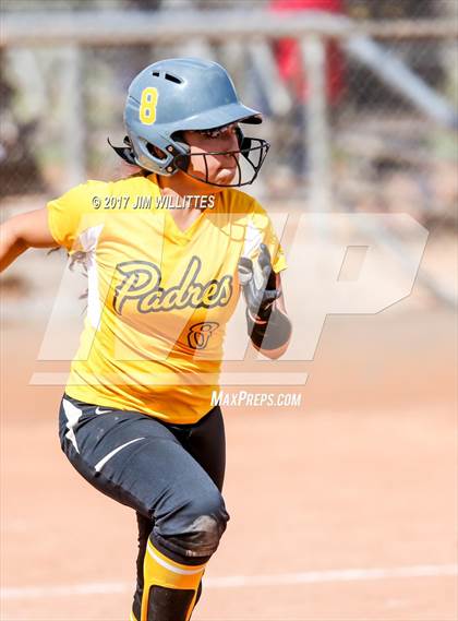 Thumbnail 1 in Marcos de Niza vs Tuba City (Chandler Prep Softball Classic)  photogallery.
