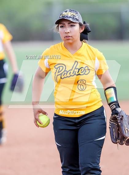 Thumbnail 1 in Marcos de Niza vs Tuba City (Chandler Prep Softball Classic)  photogallery.