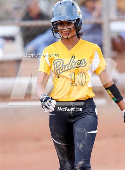 Thumbnail 3 in Marcos de Niza vs Tuba City (Chandler Prep Softball Classic)  photogallery.