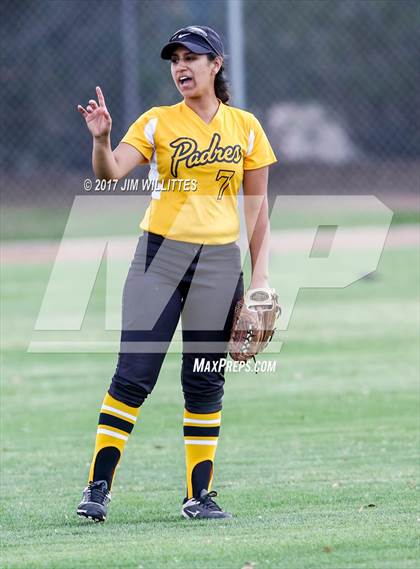 Thumbnail 3 in Marcos de Niza vs Tuba City (Chandler Prep Softball Classic)  photogallery.