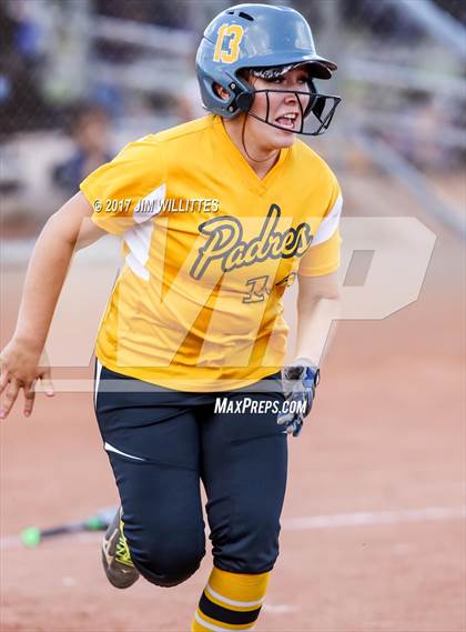 Thumbnail 2 in Marcos de Niza vs Tuba City (Chandler Prep Softball Classic)  photogallery.