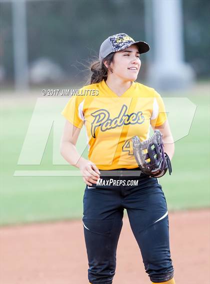 Thumbnail 2 in Marcos de Niza vs Tuba City (Chandler Prep Softball Classic)  photogallery.