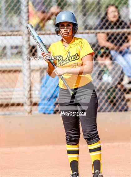 Thumbnail 3 in Marcos de Niza vs Tuba City (Chandler Prep Softball Classic)  photogallery.
