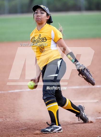 Thumbnail 1 in Marcos de Niza vs Tuba City (Chandler Prep Softball Classic)  photogallery.