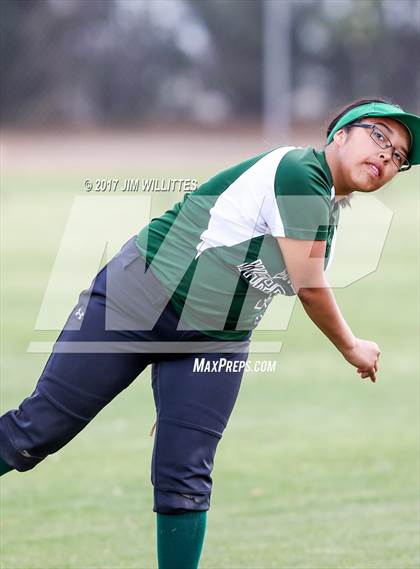 Thumbnail 3 in Marcos de Niza vs Tuba City (Chandler Prep Softball Classic)  photogallery.