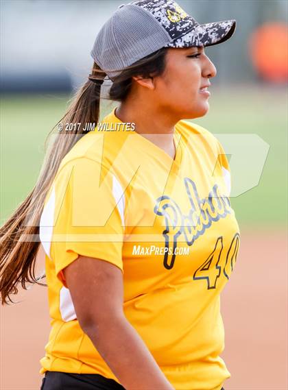 Thumbnail 2 in Marcos de Niza vs Tuba City (Chandler Prep Softball Classic)  photogallery.