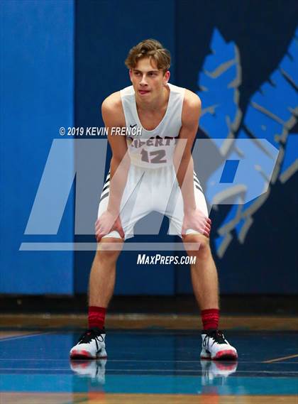 Thumbnail 2 in Cactus Shadows vs. Liberty (Sunnyslope Hoopsgiving Basketball Tournament) photogallery.