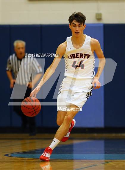 Thumbnail 1 in Cactus Shadows vs. Liberty (Sunnyslope Hoopsgiving Basketball Tournament) photogallery.