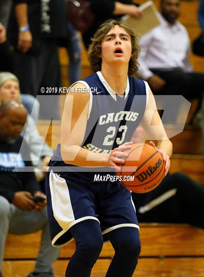 Thumbnail 1 in Cactus Shadows vs. Liberty (Sunnyslope Hoopsgiving Basketball Tournament) photogallery.