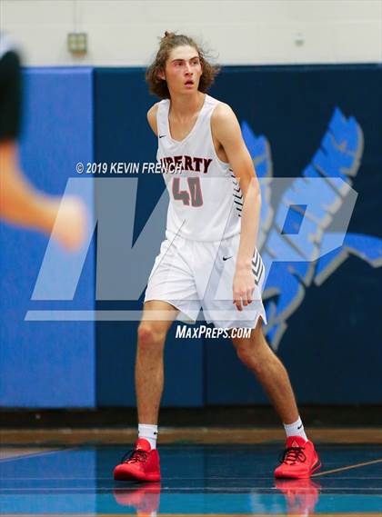 Thumbnail 2 in Cactus Shadows vs. Liberty (Sunnyslope Hoopsgiving Basketball Tournament) photogallery.