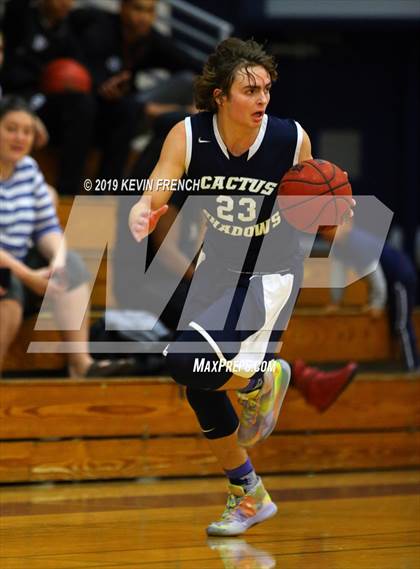 Thumbnail 3 in Cactus Shadows vs. Liberty (Sunnyslope Hoopsgiving Basketball Tournament) photogallery.
