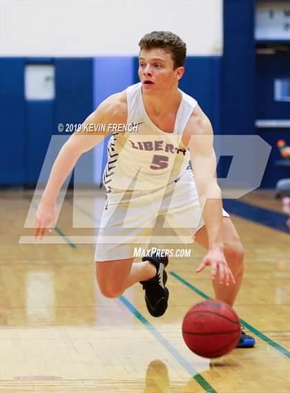 Thumbnail 2 in Cactus Shadows vs. Liberty (Sunnyslope Hoopsgiving Basketball Tournament) photogallery.