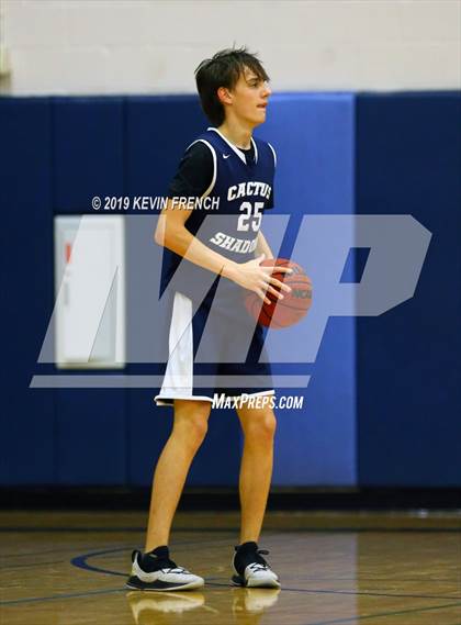 Thumbnail 1 in Cactus Shadows vs. Liberty (Sunnyslope Hoopsgiving Basketball Tournament) photogallery.