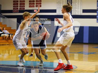 Thumbnail 3 in Cactus Shadows vs. Liberty (Sunnyslope Hoopsgiving Basketball Tournament) photogallery.