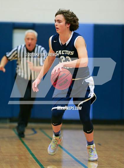 Thumbnail 3 in Cactus Shadows vs. Liberty (Sunnyslope Hoopsgiving Basketball Tournament) photogallery.
