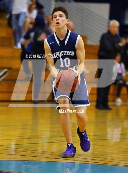 Thumbnail 3 in Cactus Shadows vs. Liberty (Sunnyslope Hoopsgiving Basketball Tournament) photogallery.
