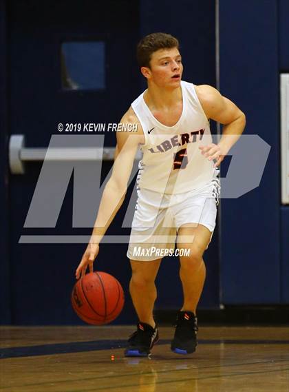 Thumbnail 3 in Cactus Shadows vs. Liberty (Sunnyslope Hoopsgiving Basketball Tournament) photogallery.