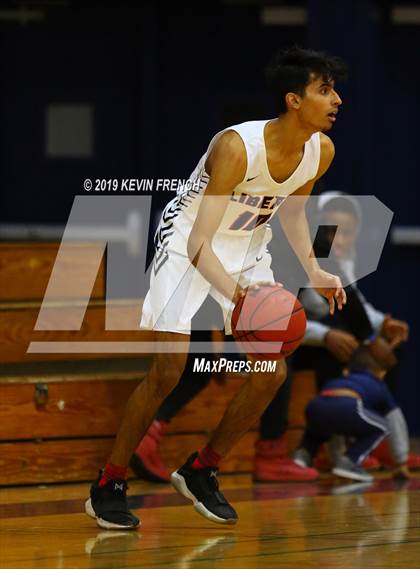 Thumbnail 2 in Cactus Shadows vs. Liberty (Sunnyslope Hoopsgiving Basketball Tournament) photogallery.