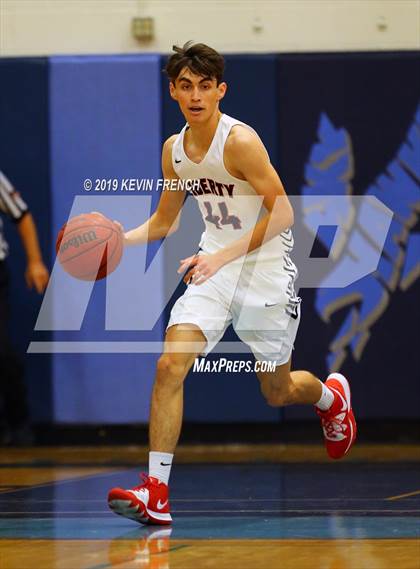 Thumbnail 3 in Cactus Shadows vs. Liberty (Sunnyslope Hoopsgiving Basketball Tournament) photogallery.