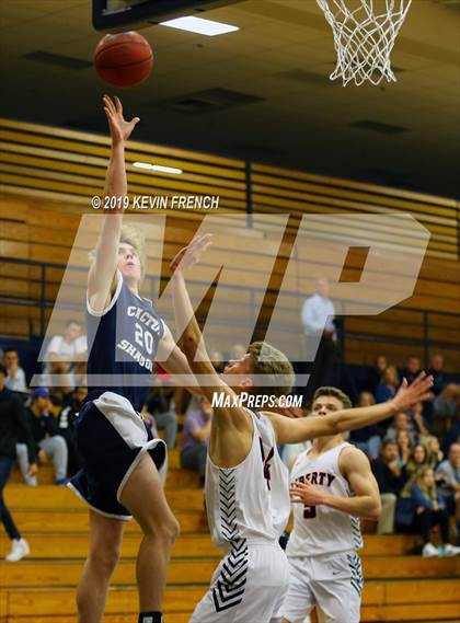 Thumbnail 2 in Cactus Shadows vs. Liberty (Sunnyslope Hoopsgiving Basketball Tournament) photogallery.