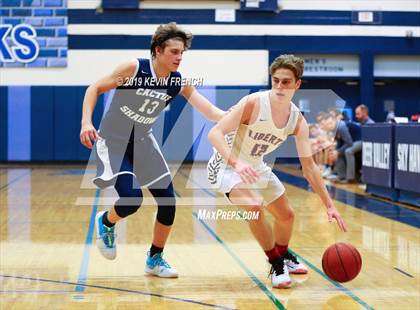 Thumbnail 1 in Cactus Shadows vs. Liberty (Sunnyslope Hoopsgiving Basketball Tournament) photogallery.