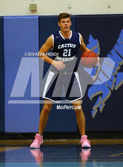 Thumbnail 1 in Cactus Shadows vs. Liberty (Sunnyslope Hoopsgiving Basketball Tournament) photogallery.