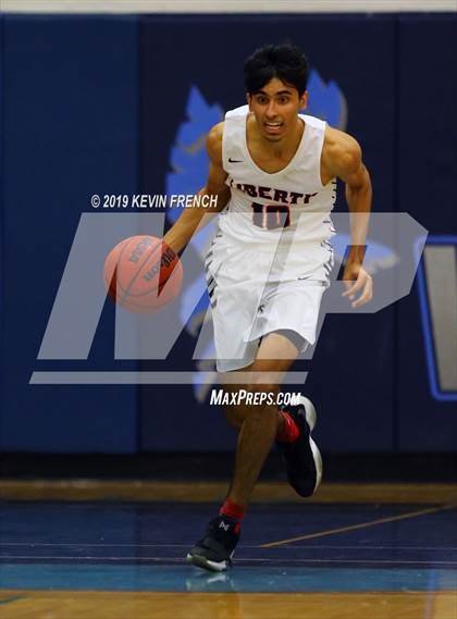 Thumbnail 3 in Cactus Shadows vs. Liberty (Sunnyslope Hoopsgiving Basketball Tournament) photogallery.