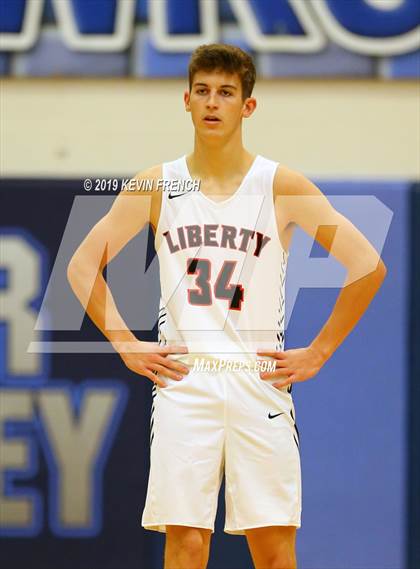 Thumbnail 2 in Cactus Shadows vs. Liberty (Sunnyslope Hoopsgiving Basketball Tournament) photogallery.