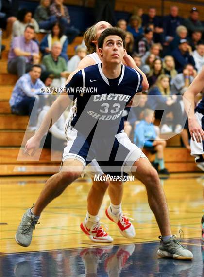 Thumbnail 2 in Cactus Shadows vs. Liberty (Sunnyslope Hoopsgiving Basketball Tournament) photogallery.