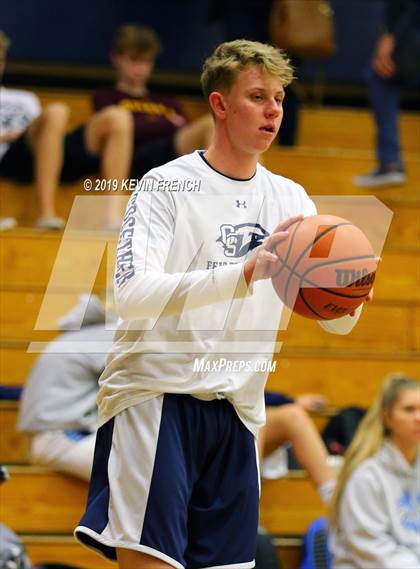 Thumbnail 2 in Cactus Shadows vs. Liberty (Sunnyslope Hoopsgiving Basketball Tournament) photogallery.