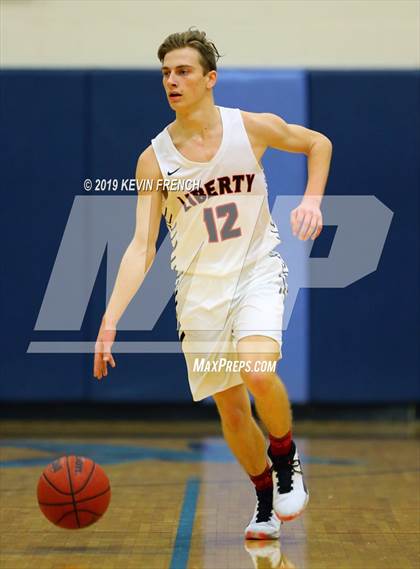 Thumbnail 3 in Cactus Shadows vs. Liberty (Sunnyslope Hoopsgiving Basketball Tournament) photogallery.