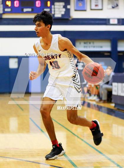 Thumbnail 3 in Cactus Shadows vs. Liberty (Sunnyslope Hoopsgiving Basketball Tournament) photogallery.