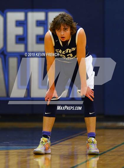 Thumbnail 2 in Cactus Shadows vs. Liberty (Sunnyslope Hoopsgiving Basketball Tournament) photogallery.