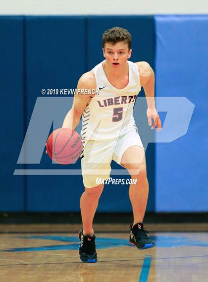 Thumbnail 1 in Cactus Shadows vs. Liberty (Sunnyslope Hoopsgiving Basketball Tournament) photogallery.