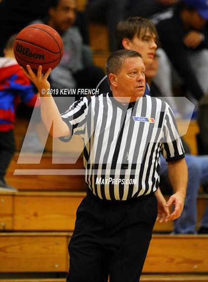 Thumbnail 1 in Cactus Shadows vs. Liberty (Sunnyslope Hoopsgiving Basketball Tournament) photogallery.